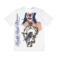 Clown Clock Graphic Tee — "KnuckleHead Threw" Men’s Polyester Shirt